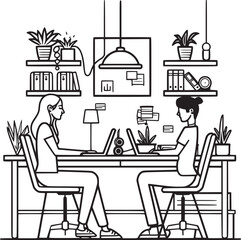 chat,comfortable,conference,designer,desk,employee,internet,job,laptop,manager,online,professional,remote,screen,student,worker,workplace,businessman,chair,distance,interior,office,people,programmer,s