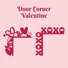 Door Corner Valentine