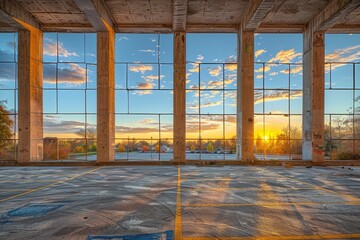 Obraz premium area the factory building professional photography