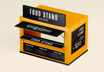 Food Stand Mockup