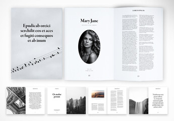 Minimalist Aesthetic Magazine