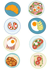 breakfast illustration