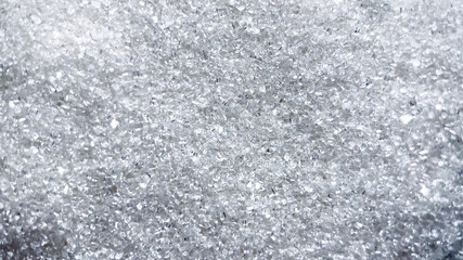 Close-up texture of sugar