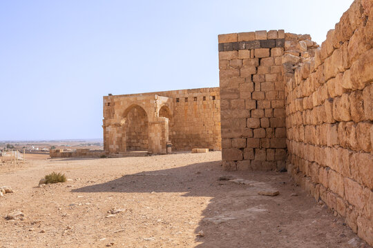 Qasr Al Hallabat desert castle, Jordan