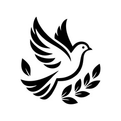 The dove logo design is elegant and luxurious. Dove logo design