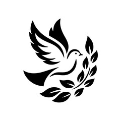 The dove logo design is elegant and luxurious. Dove logo design