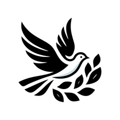 The dove logo design is elegant and luxurious. Dove logo design