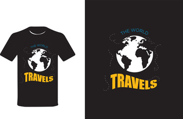World Travels T-shirt Design 2024