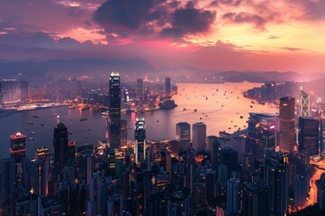 Capture the excitement of travel with a dynamic montage of bustling cityscapes and serene landscapes