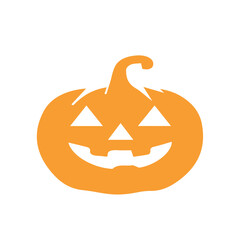 Scary Halloween pumpkin
