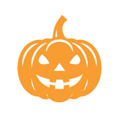 Scary Halloween pumpkin