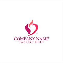 women logo with creative unique concept premium vector