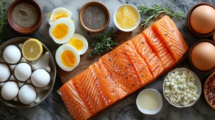 Vitamin D Opt for foods fortified with vitamin D like fortified milk, fatty fish such as salmon AI generated