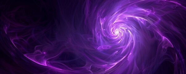 abstract purple background with a bright purple swirl