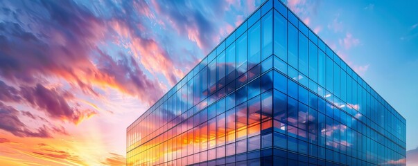 Modern office building