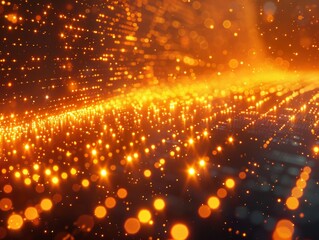 Obraz premium abstract technology background gold