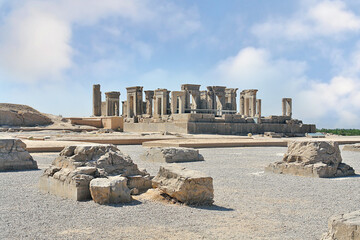 The Tachara, also referred to as the Palace of Darius the Great in Persepolis, Iran