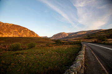 road to the mountains