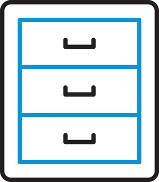 recommend clip art: Filing Cabinet Line Art
