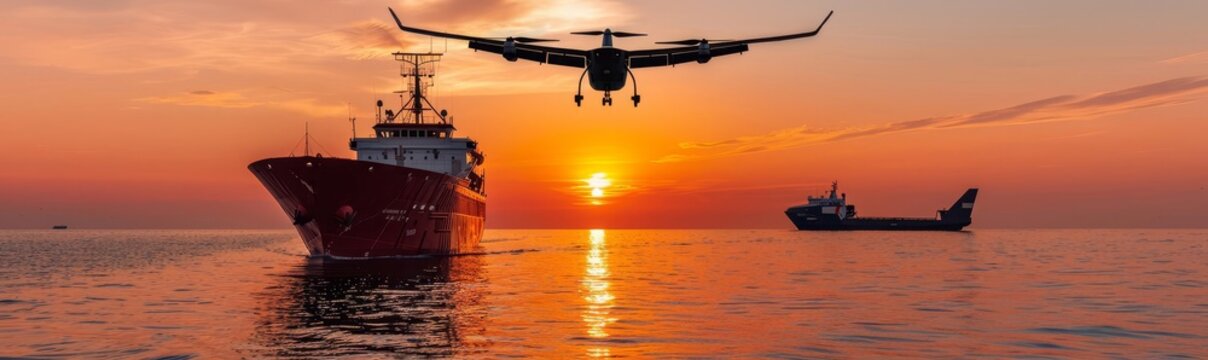 A global logistics provider explores the benefits of incorporating drones and autonomous vehicles into its delivery network