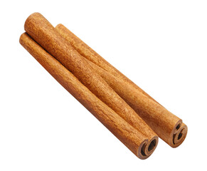 Delicious cinnamon sticks, cut out