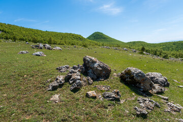 landscape in the mountains