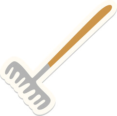Farm Illustration Sticker Element