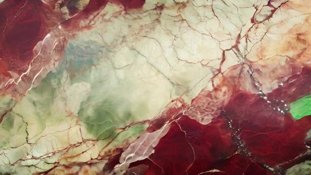 marble background in muted olive and burgundy colors. stone texture