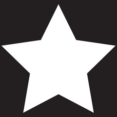 Fototapeta premium Five stars customer product rating review flat icon for apps and websites. five star icon on white background. 5 star sign.