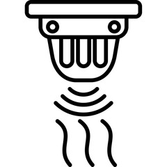 Fire Detector Icon