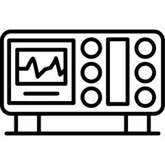 Oscilloscope Icon