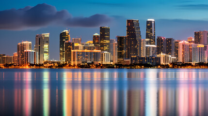 Fototapeta premium City skyline