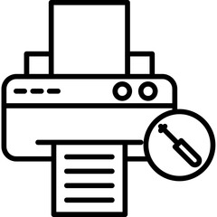 Printer Repair Icon