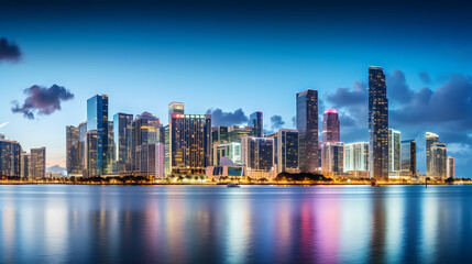 Fototapeta premium City skyline