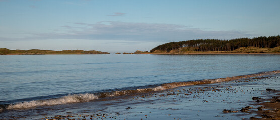 view of the river and mountains