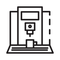 Appliance Coffee Machine Line Icon