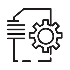 Business Concept Content Line Icon
