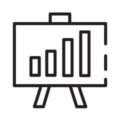 Growth Management Office Line Icon