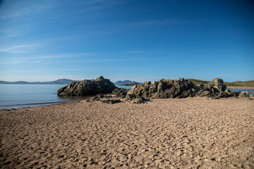 sand dunes on the beach