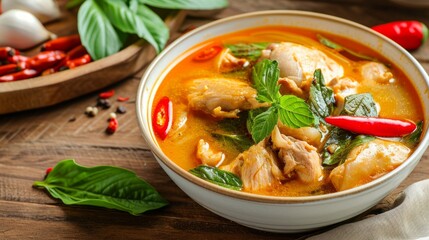 Flavorful Delights: Boiled Chicken Broth & Spicy Chicken Curry - AR 16:9