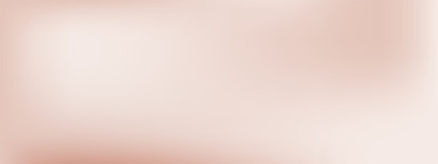 Soft nude gradient background vector illustration. Simple skin, beige color blurred texture