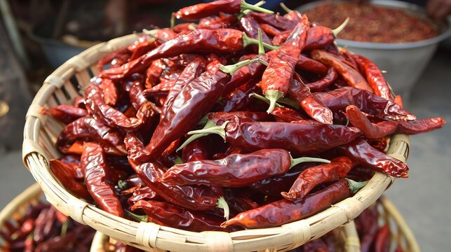 The Vibrant Transformation of Boriya Mirch: From Bright Red Chillies to Translucent Red-Brown Delica