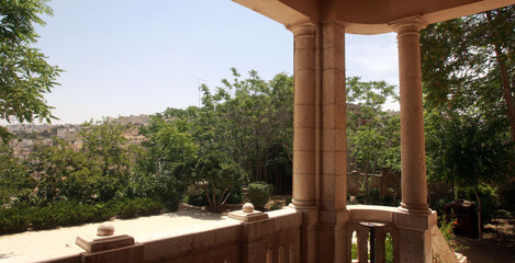 Details of an old house in the center of the capital