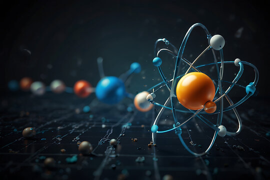 Exploring chemical atoms and molecules.