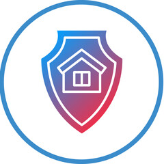 Vector Design Protected Icon Style