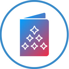 Vector Design Greeting Card Icon Style