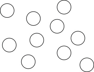 seamless background with circles  pattern