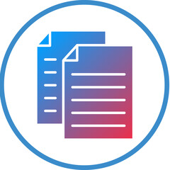 Vector Design Copy Icon Style