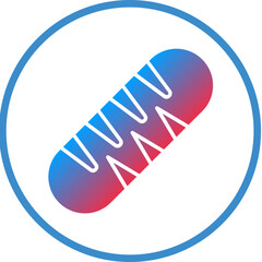 Vector Design Baguette Icon Style