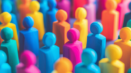 Obraz premium colourful people diversity concept office workplace